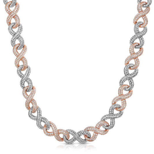 Diamond Infinity Chain 12mm