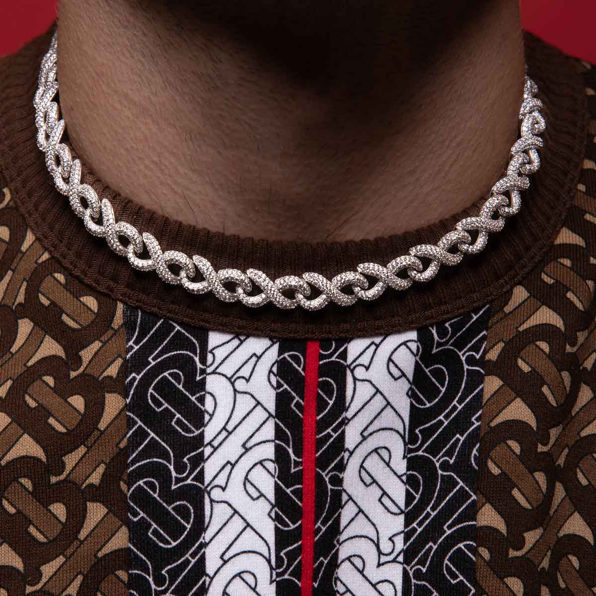 Diamond Infinity Chain 12mm