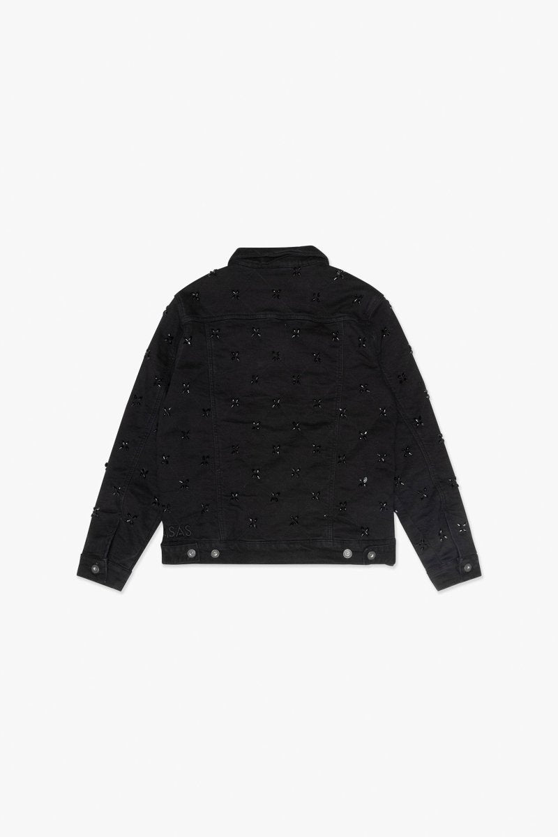 Inject Denim Jacket Black