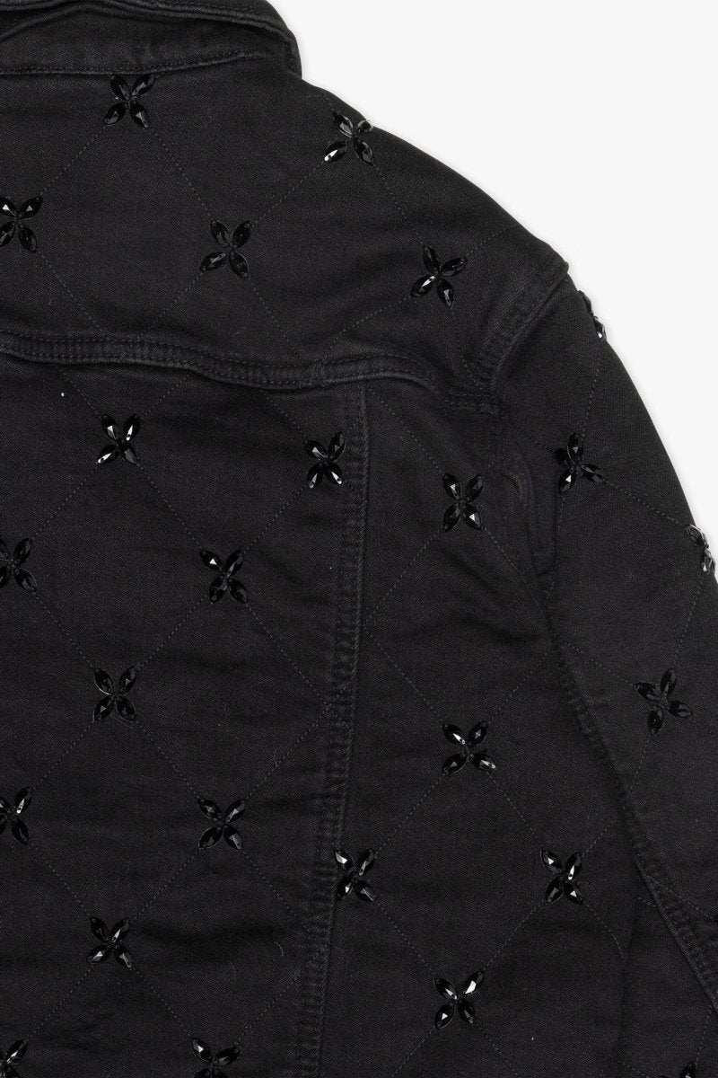 Inject Denim Jacket Black