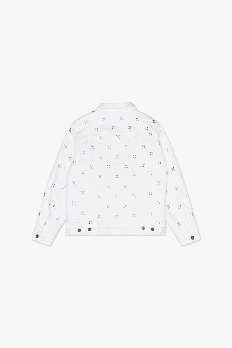 Inject Denim Jacket White