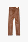 "JEDI" SKINNY/STACKED FLARE JEAN MOCHA
