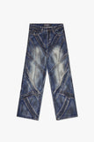 Labyrinth Baggy Jean Blue Baggy