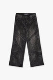 Labyrinth Baggy Jean Grey Wash