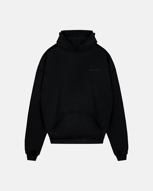 Line Logo Hoodie Black