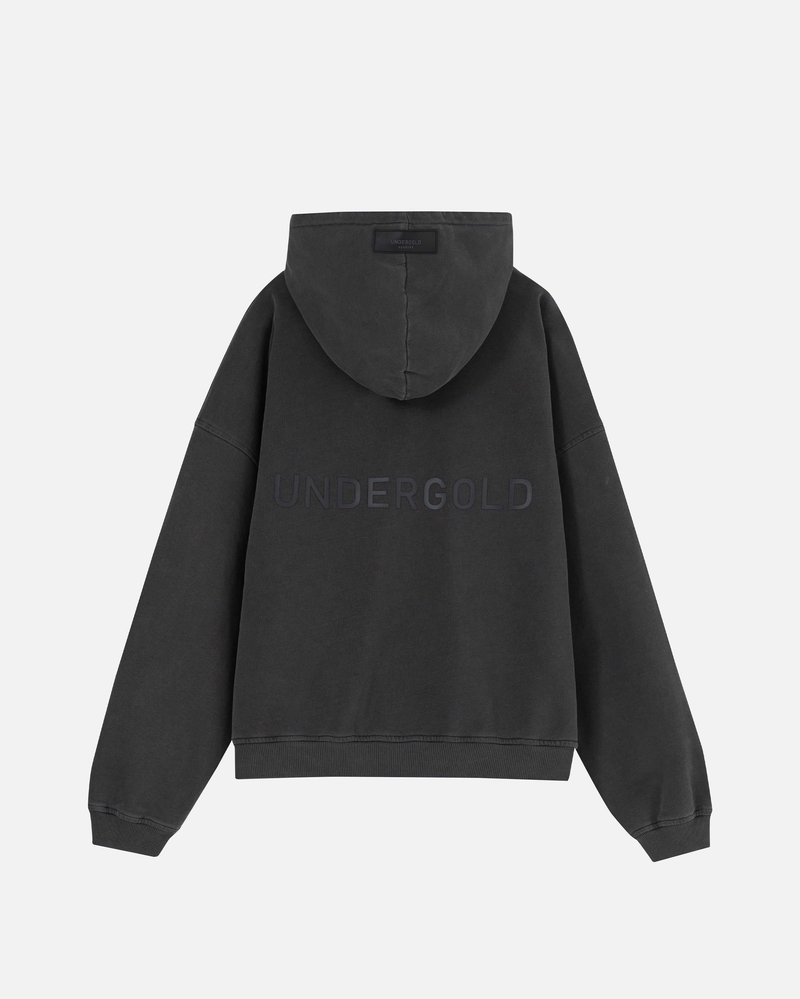 Line Logo Hoodie Vintage Gray