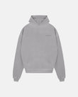 Line Logo Hoodie Washed Gray