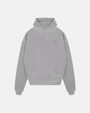 Line Logo Hoodie Washed Gray