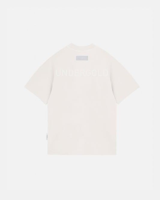 Line Logo Tshirt Cream
