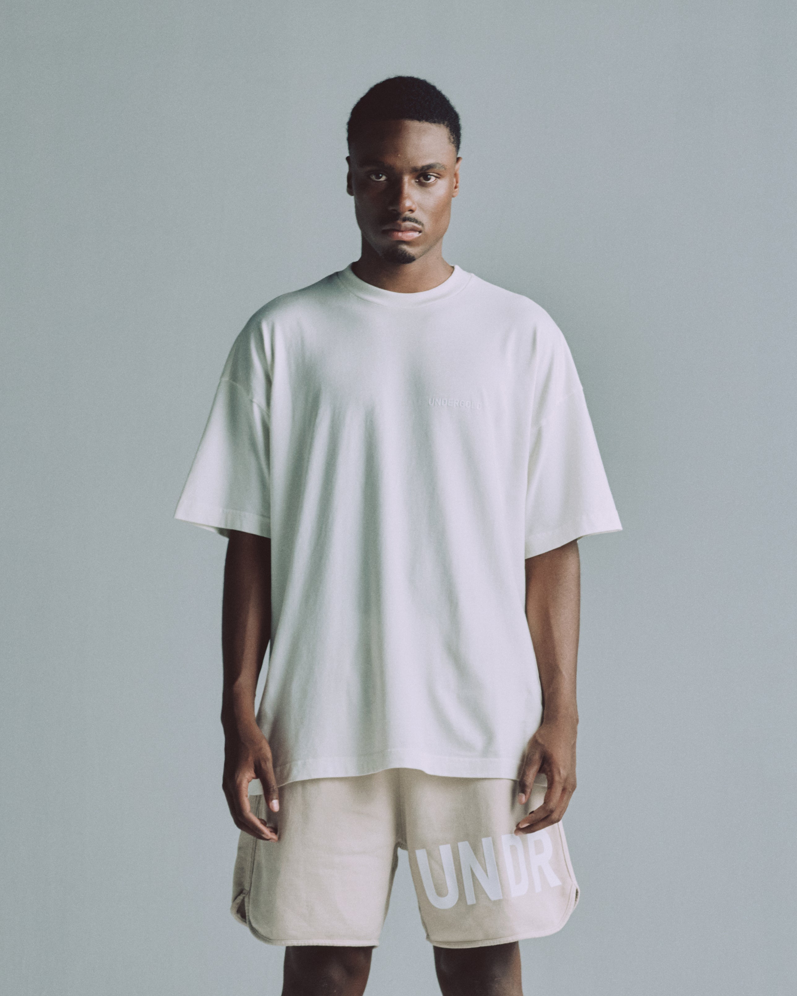 Line Logo Tshirt White