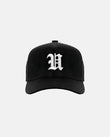 Line U High Crown Cap Black
