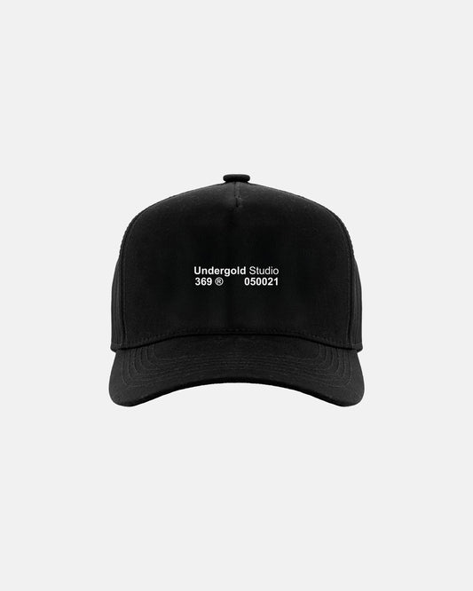 Line Undergold Studio 369 High Crown Cap Black