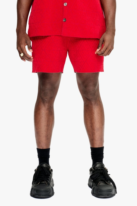 Logo Shorts Red