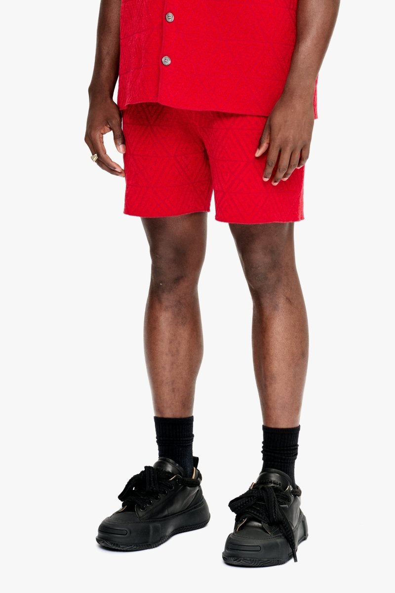 Logo Shorts Red
