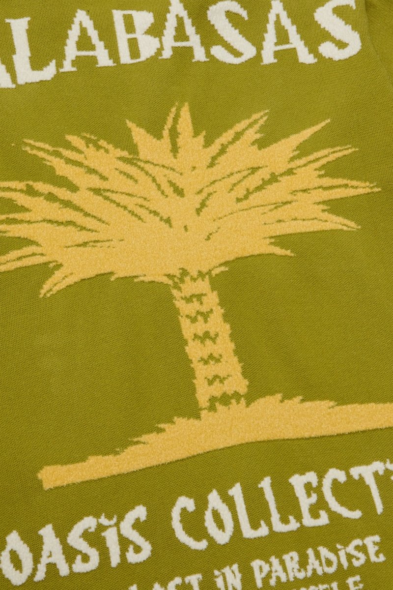 "LOS PALMAS" BUTTON-DOWN GREEN