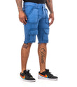 "MAUI” DENIM SHORTS BLUE REALE