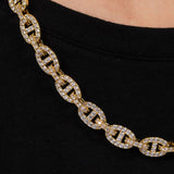 Micro Diamond Mariner Chain 10mm