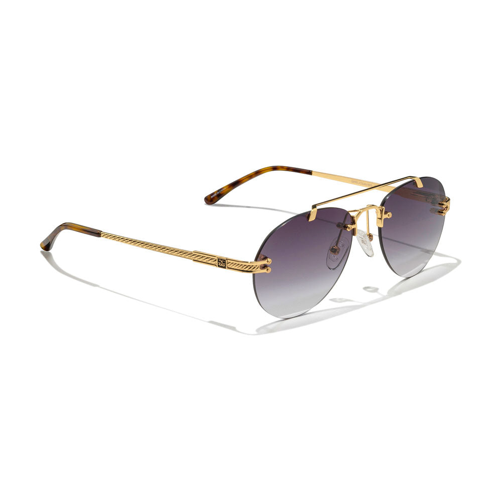 Helios Aviator Frameless Sunglasses