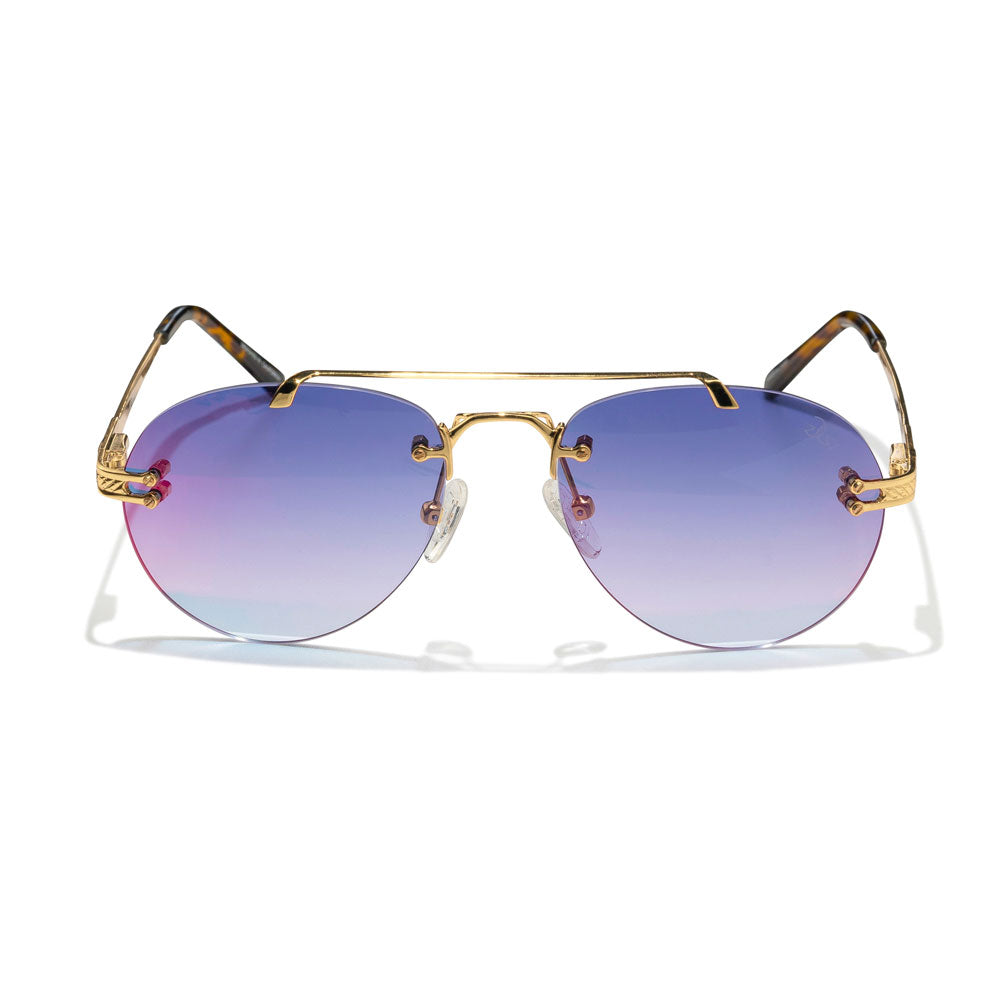 Helios Aviator Frameless Sunglasses