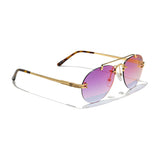 Helios Aviator Frameless Sunglasses