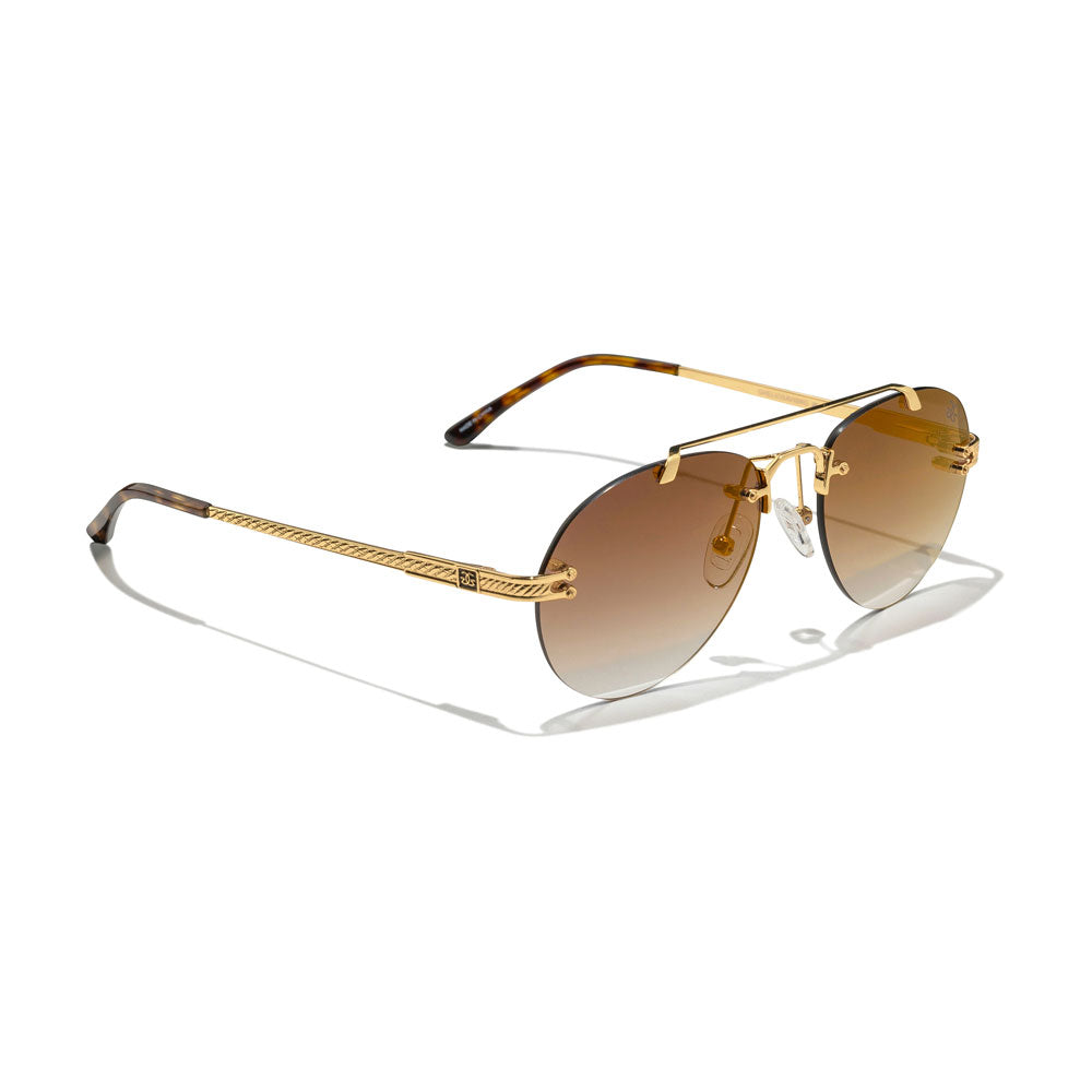 Helios Aviator Frameless Sunglasses