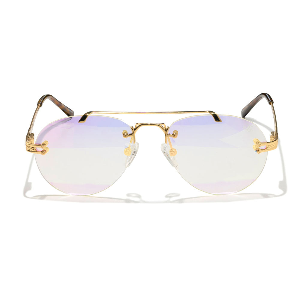Helios Aviator Frameless Sunglasses