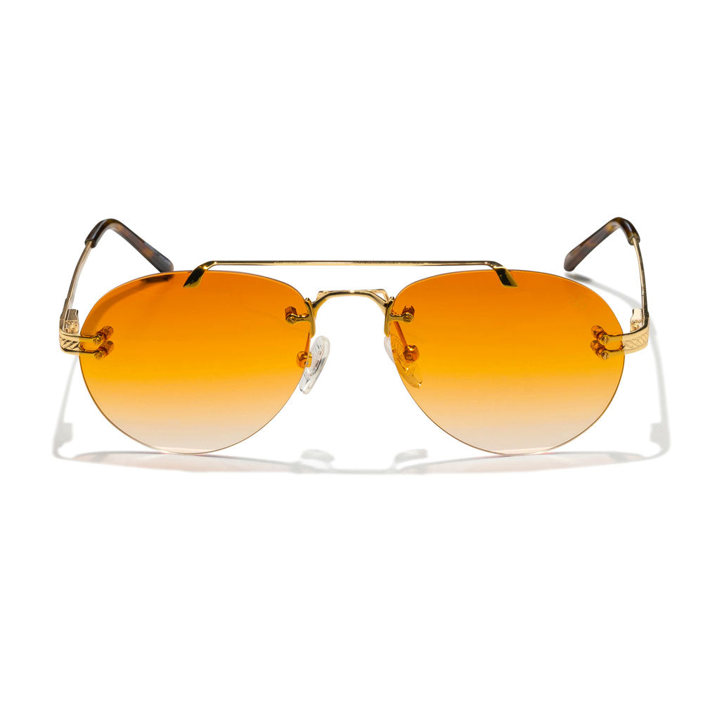 Helios Aviator Frameless Sunglasses