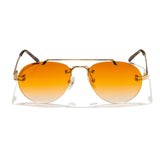 Helios Aviator Frameless Sunglasses