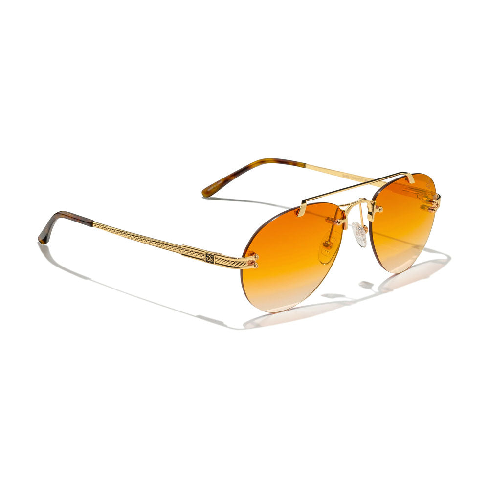 Helios Aviator Frameless Sunglasses