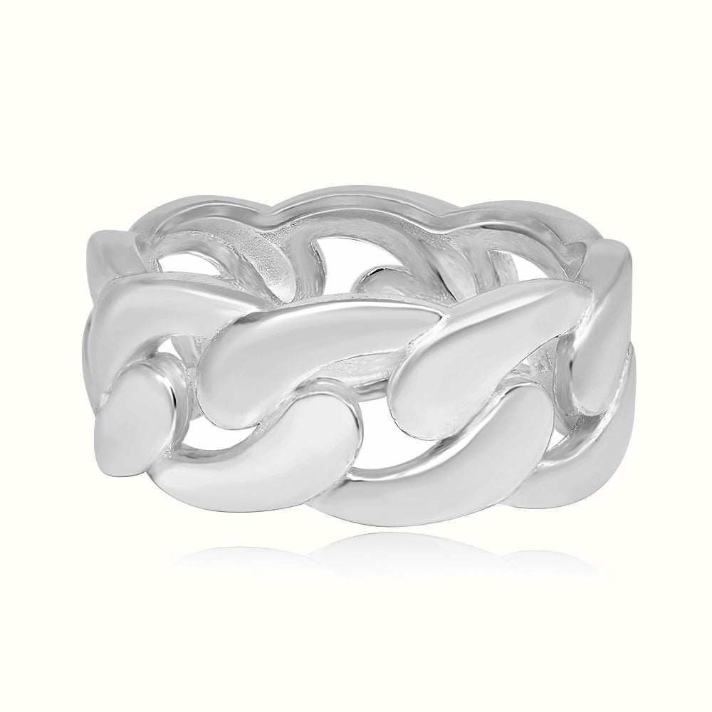 Men's Vermeil Cuban Ring