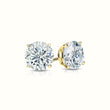 Vermeil Diamond Buttercup Earrings