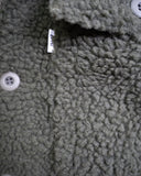 Vintage Military Sherpa Jacket - Olive