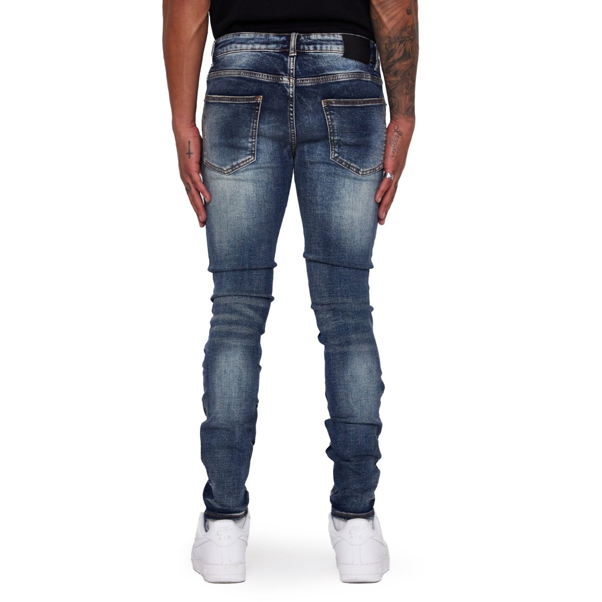 "MR CLEAN 2.0” LT.WASH SKINNY JEAN