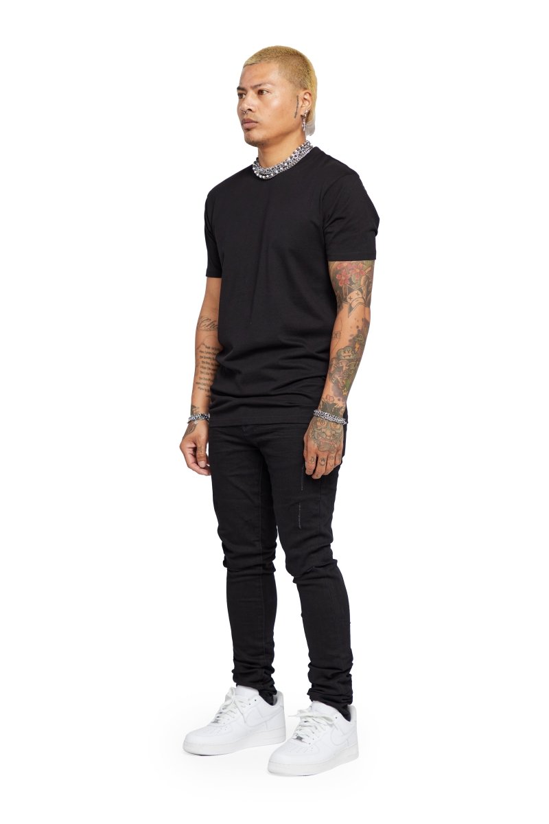 "MR CLEAN 2.0" SKINNY JEAN BLACK