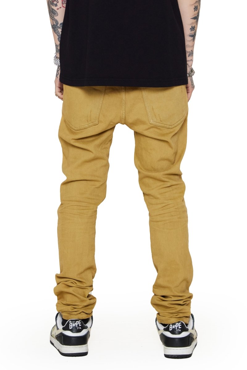 "MR CLEAN 2.0” SKINNY JEAN MOCHA