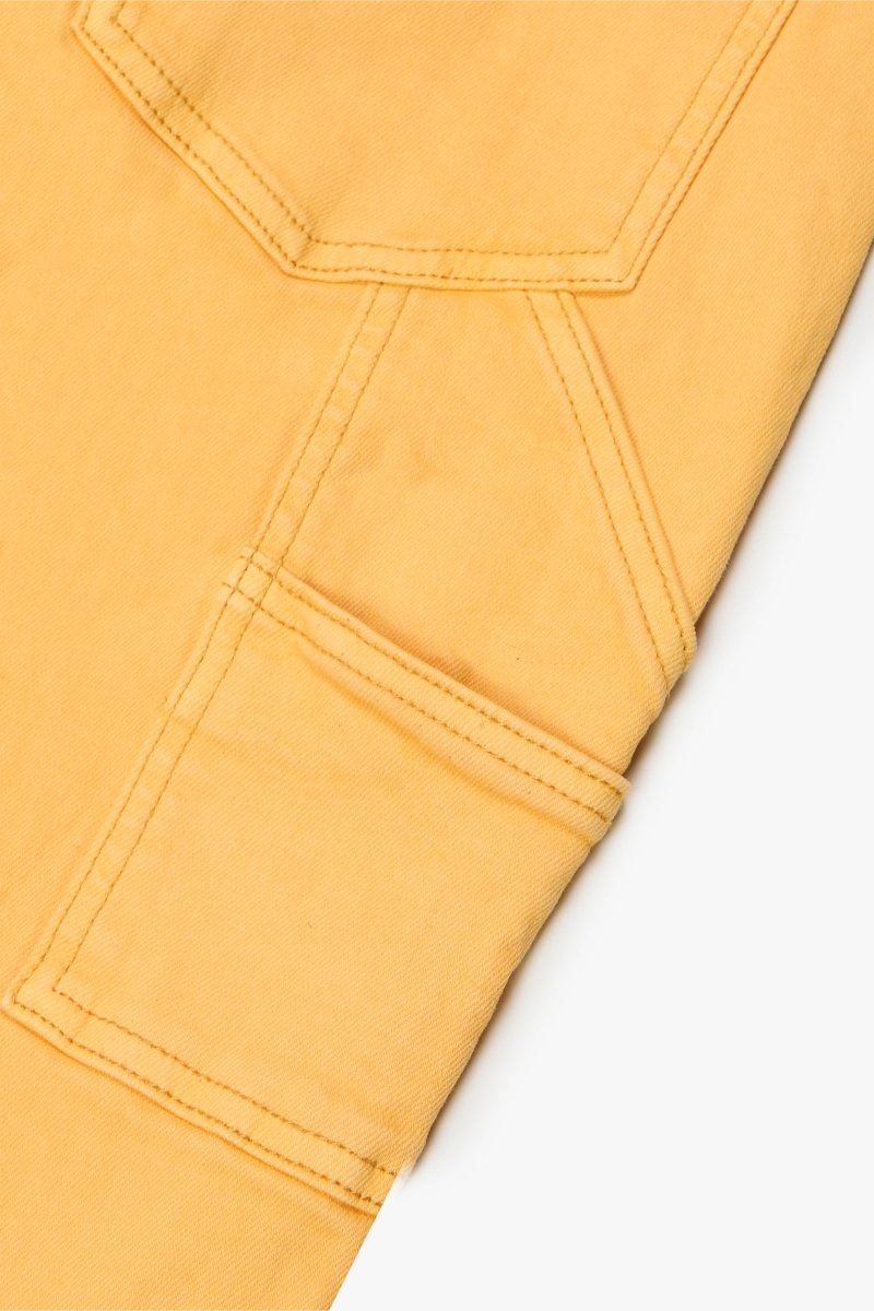 "MR. EXTENDO" STACKED FLARE JEAN LT ORANGE