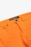 "MR. EXTENDO" STACKED FLARE JEAN ORANGE SUPER