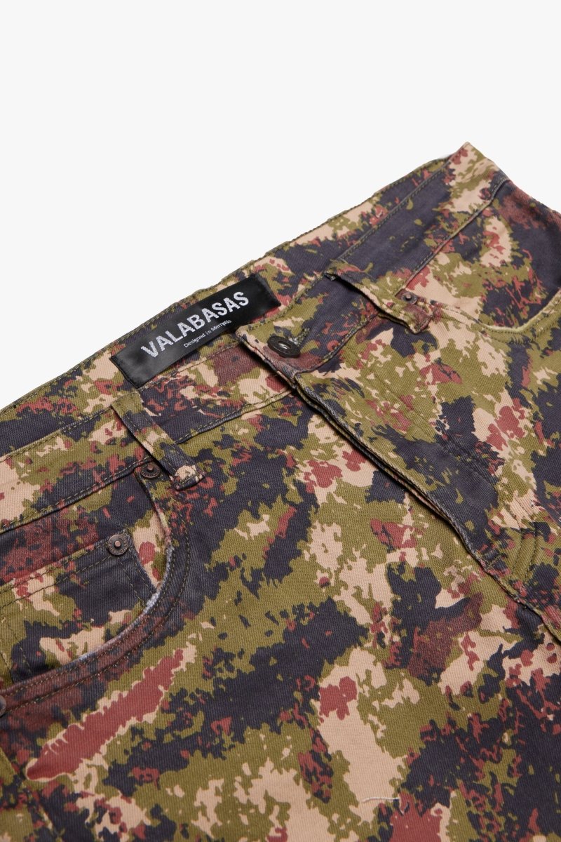 "MR. EXTENDO" SUPER STACKED FLARE CHESTNUT CAMO