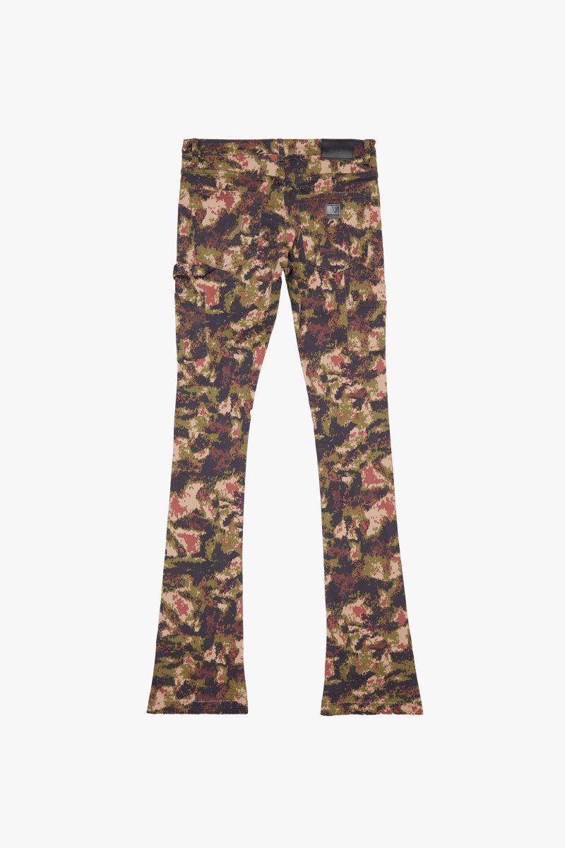 "MR. EXTENDO" SUPER STACKED FLARE CHESTNUT CAMO