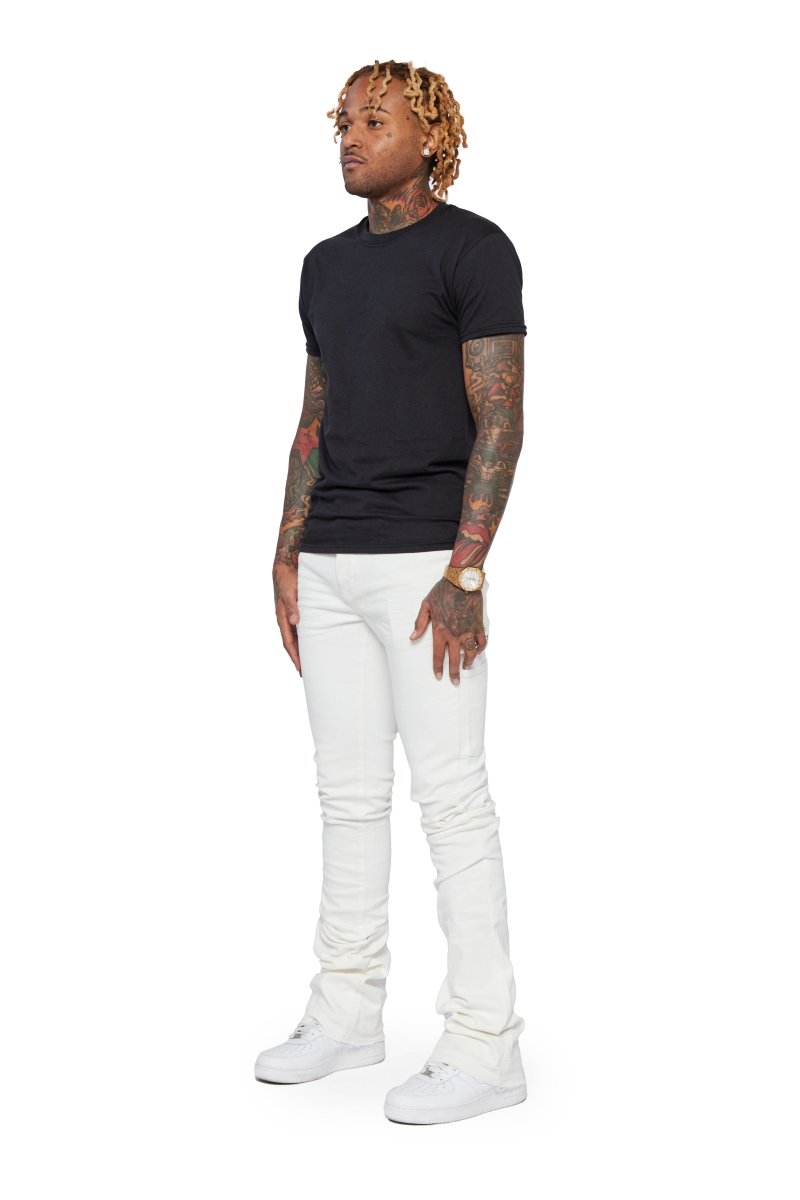 "MR. EXTENDO" SUPER STACKED WHITE