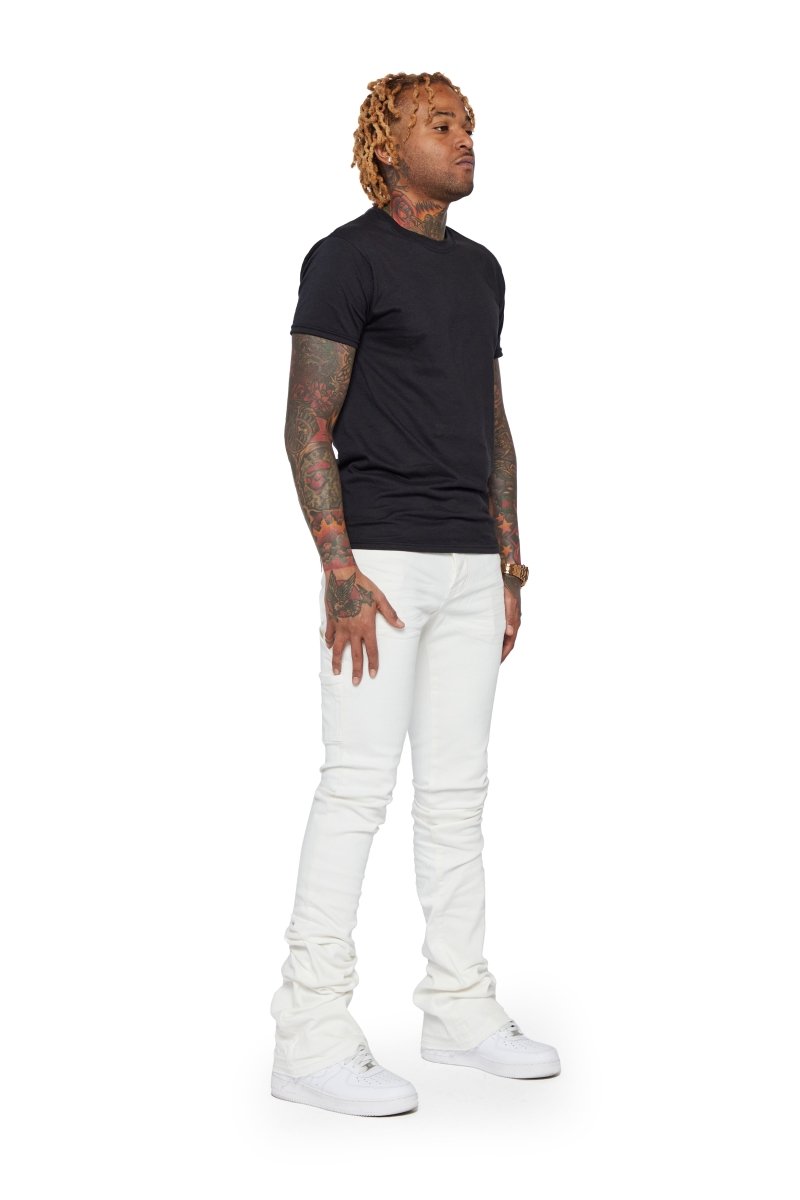 "MR. EXTENDO" SUPER STACKED WHITE