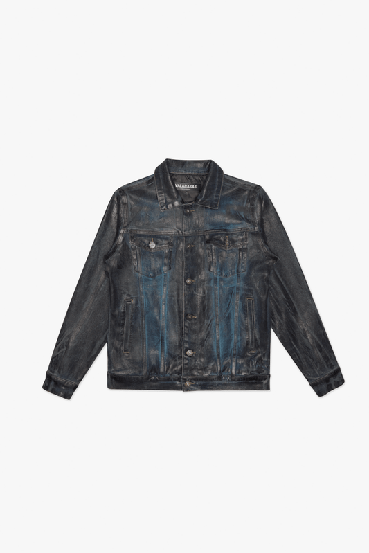 Mr. Flex Jacket Dirty Indigo Waxed