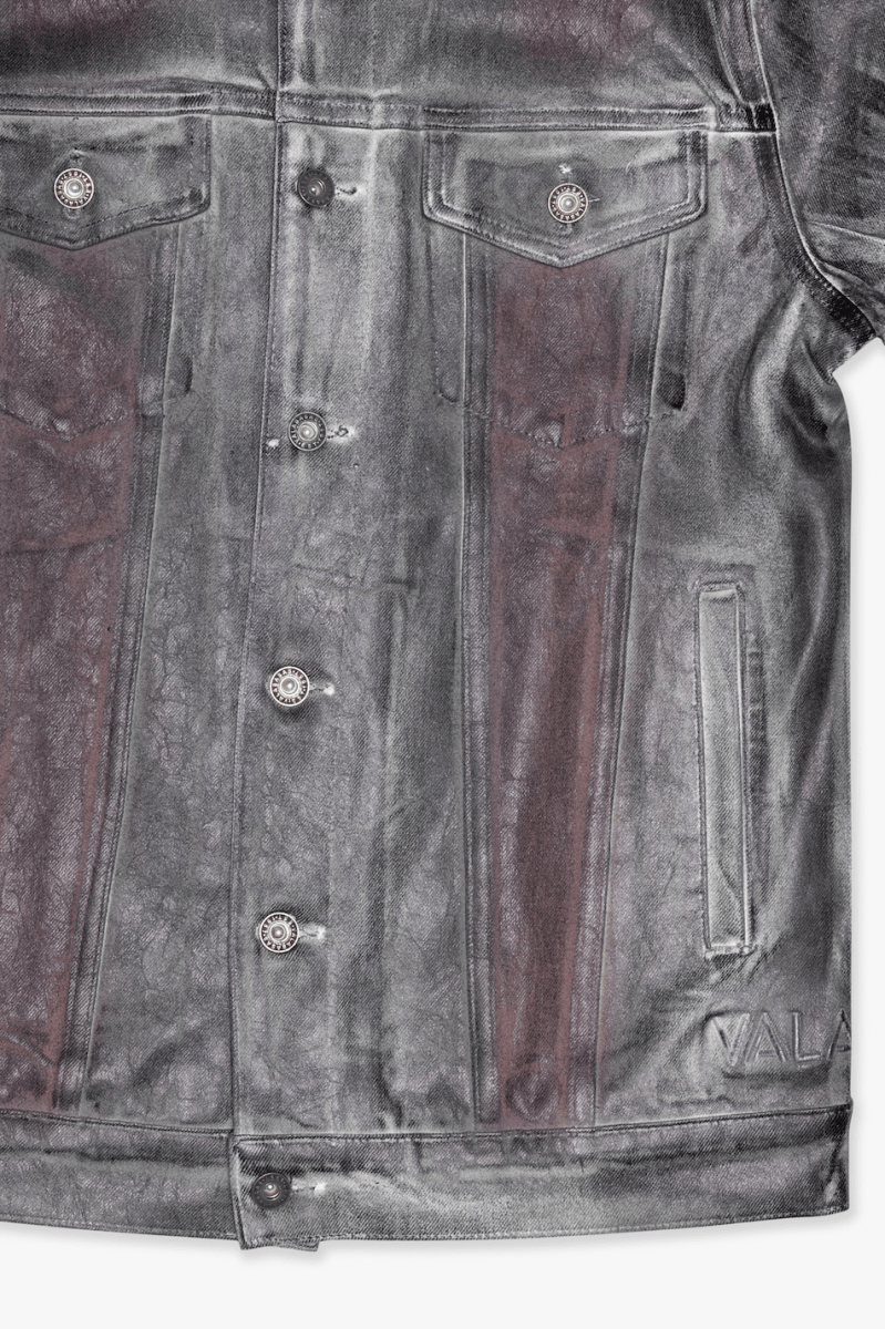 Mr. Flex Jacket Red White Dirty Wax