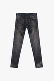 Mr. Flex Skinny Jean Dark Vintage Waxed