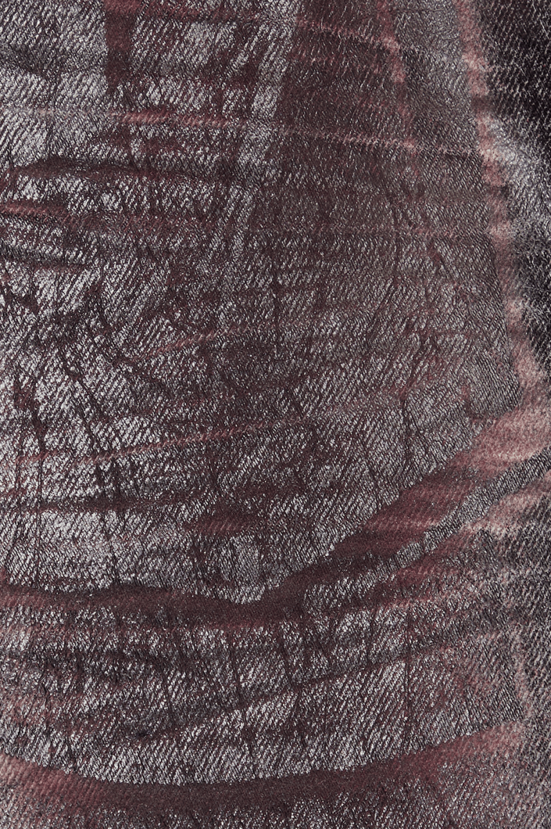 Mr. Flex Skinny Jean Red/White Dirty waxed