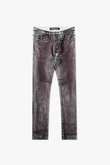 Mr. Flex Skinny Jean Red/White Dirty waxed
