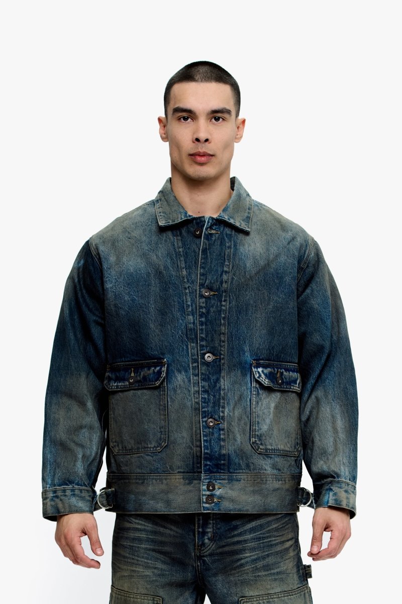 Mr. Jacket Dirty Vintage Blue