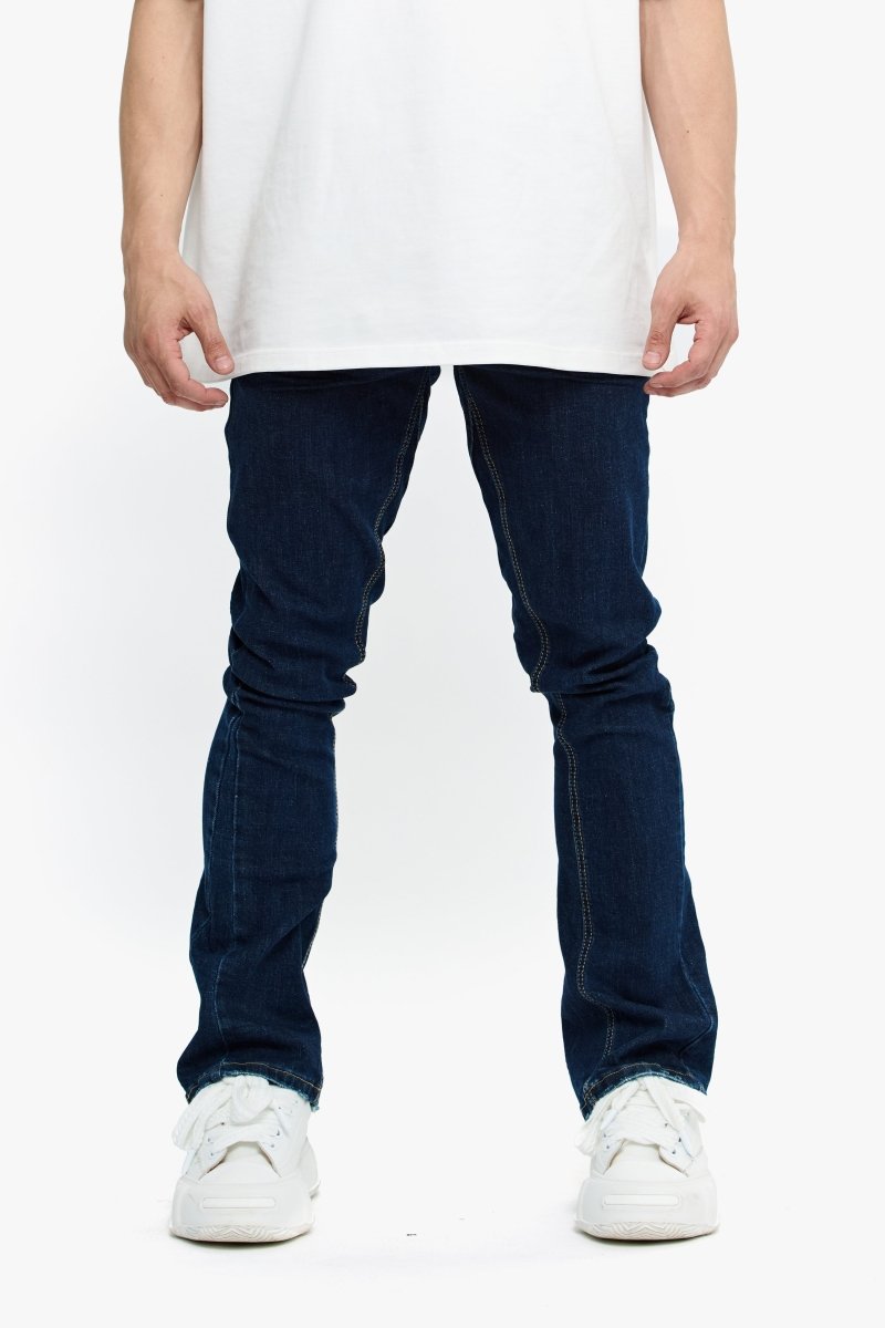 Mr. Stacked Dark Blue