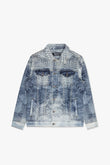 "MR. STITCHED" DENIM JACKET ARTIC MIDNIGHT