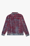 "MR. STITCHED" DENIM JACKET CORAL HAZE